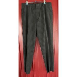 Banana Republic Pants Pin Striped Relaxed Straight Slack‎ Wool Blend Mens 36x32